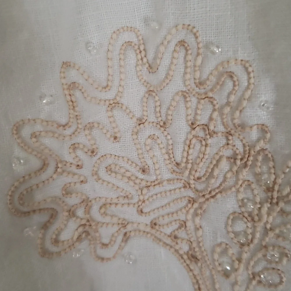 Ladies linen vest - Picture 9 of 10